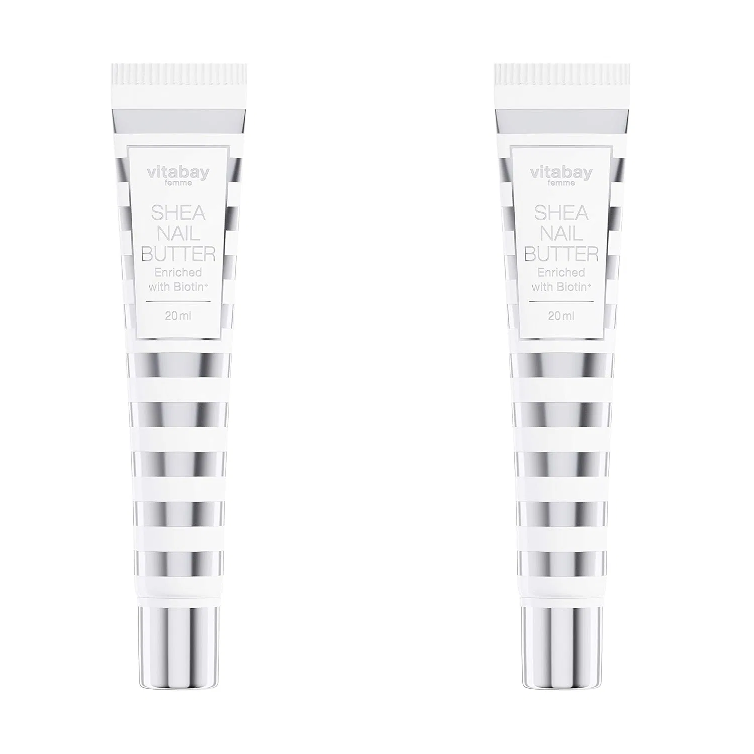 Крем-масло для ногтей с биотином и маслом ши от Vitabay Vitabay, 2 X Shea Nail Butter