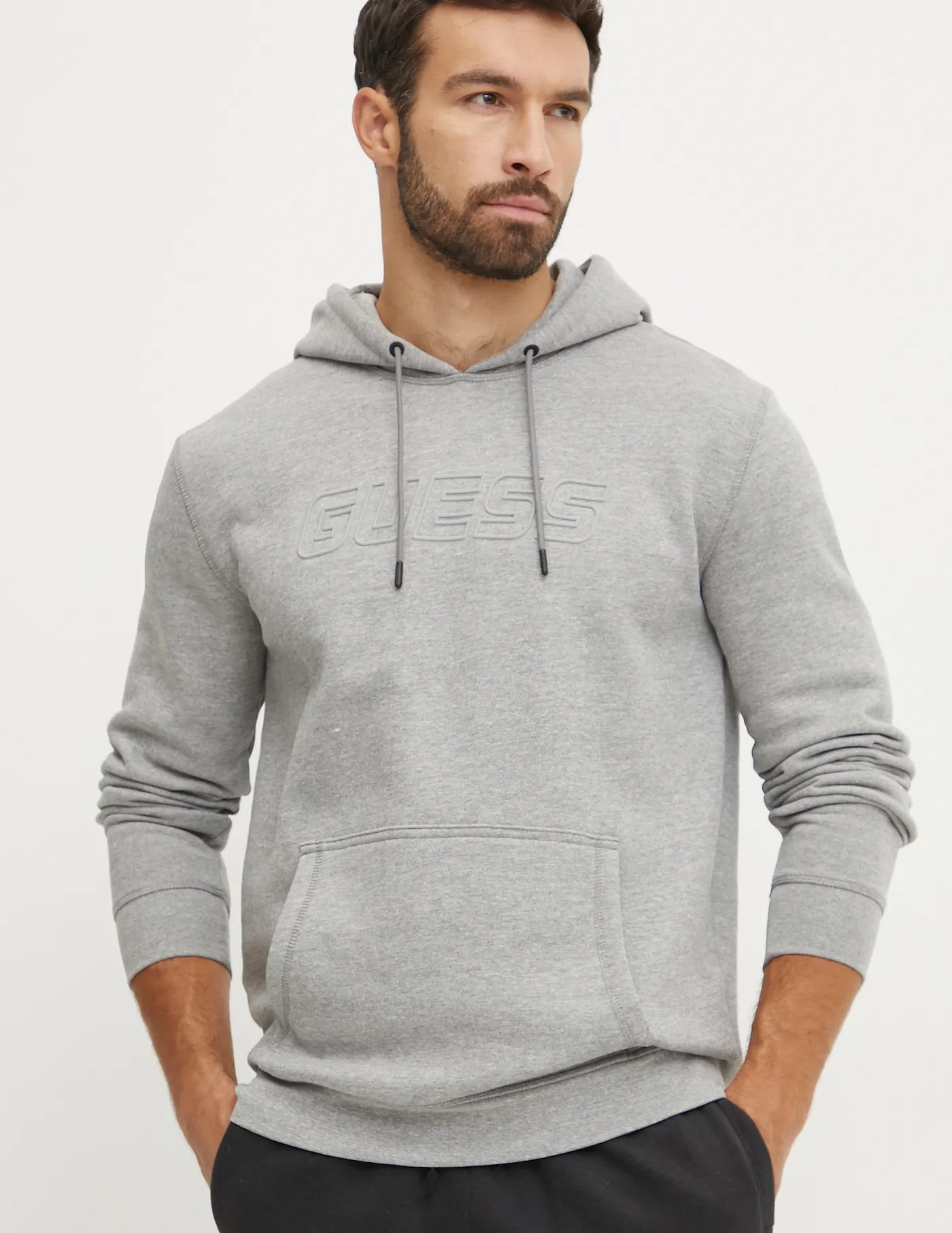 

АЛДВИН толстовка Guess, серый
