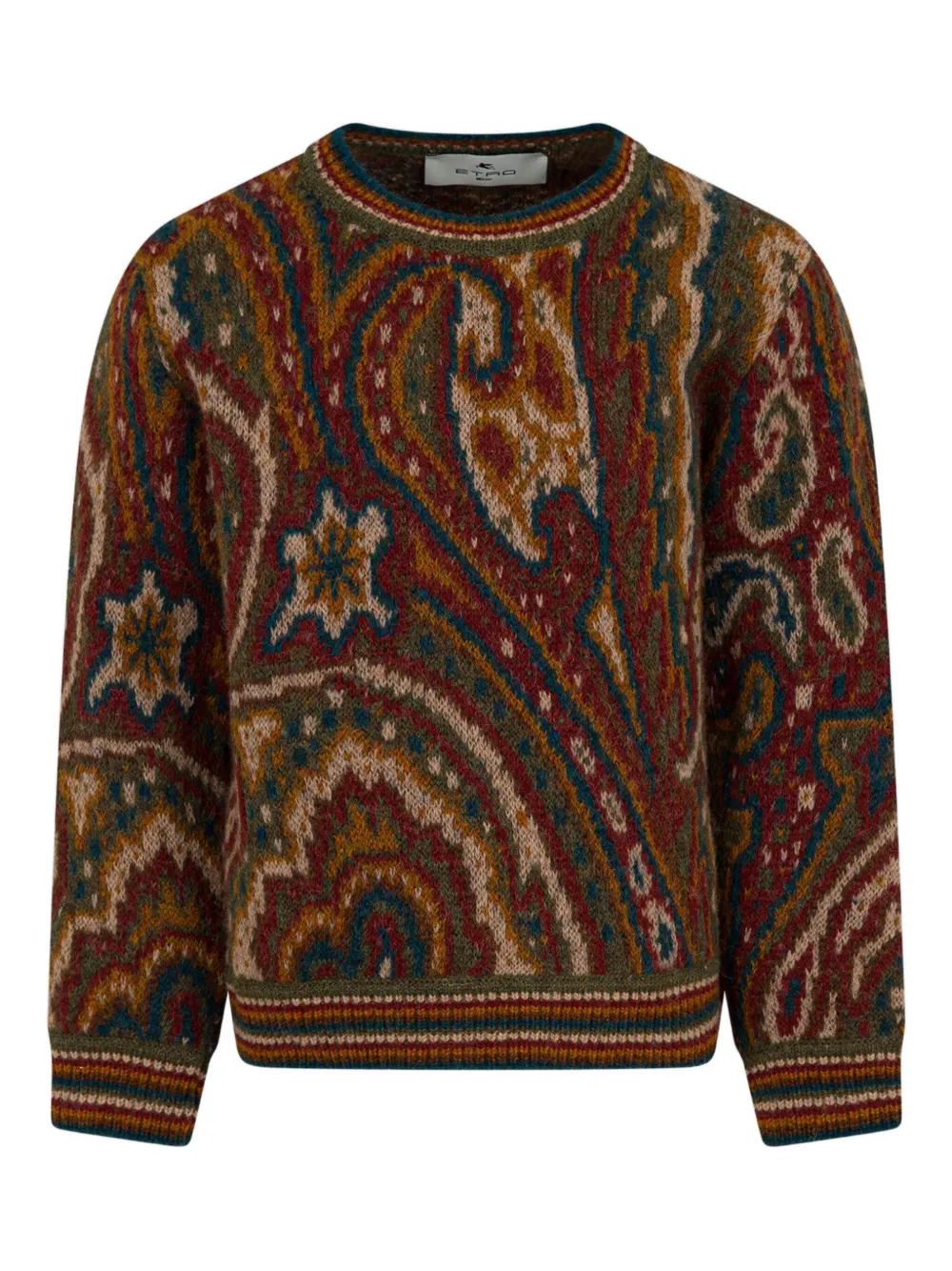 

Свитер с узором пейсли ETRO KIDS, красный