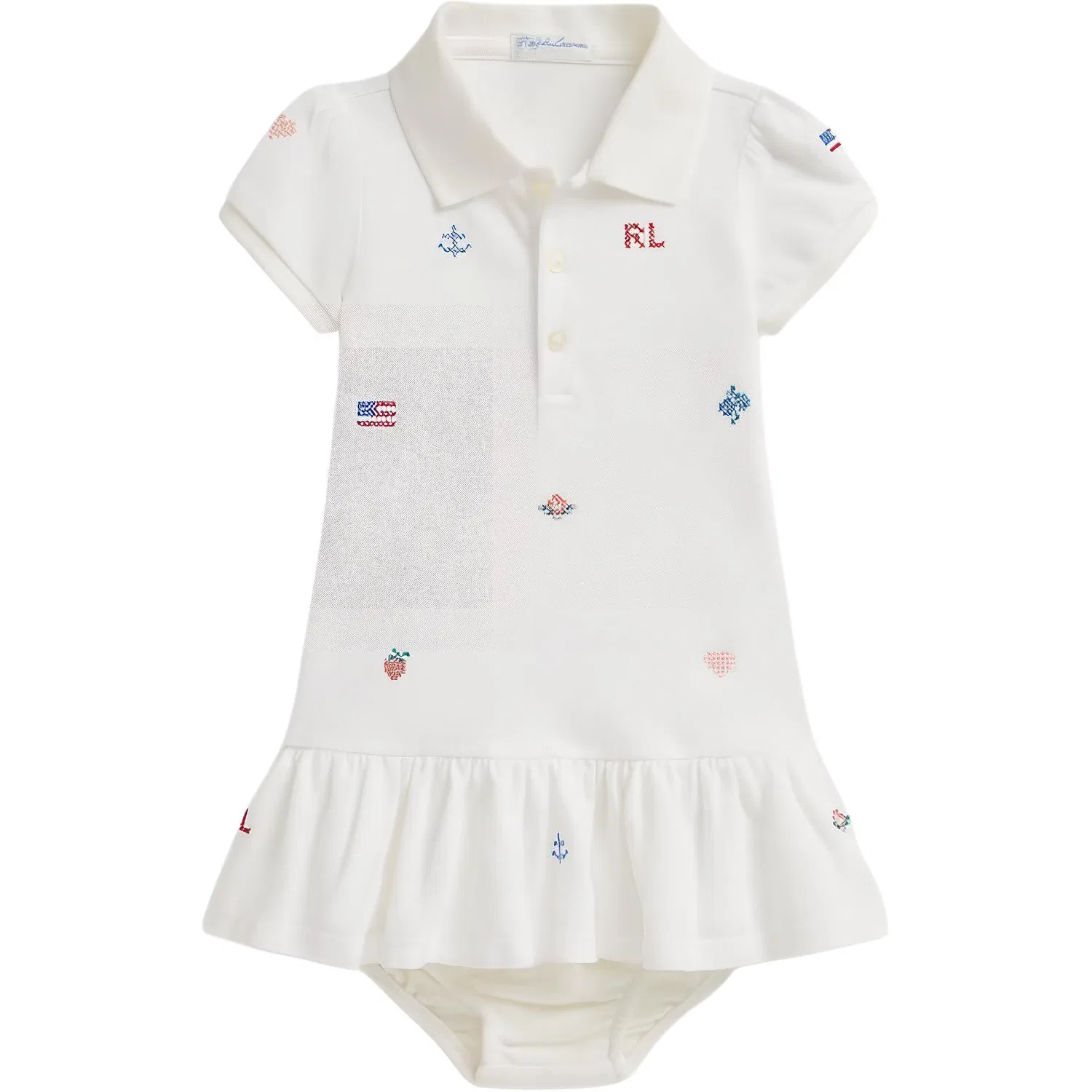 Детский комплект из двух предметов Polo Ralph Lauren белый
