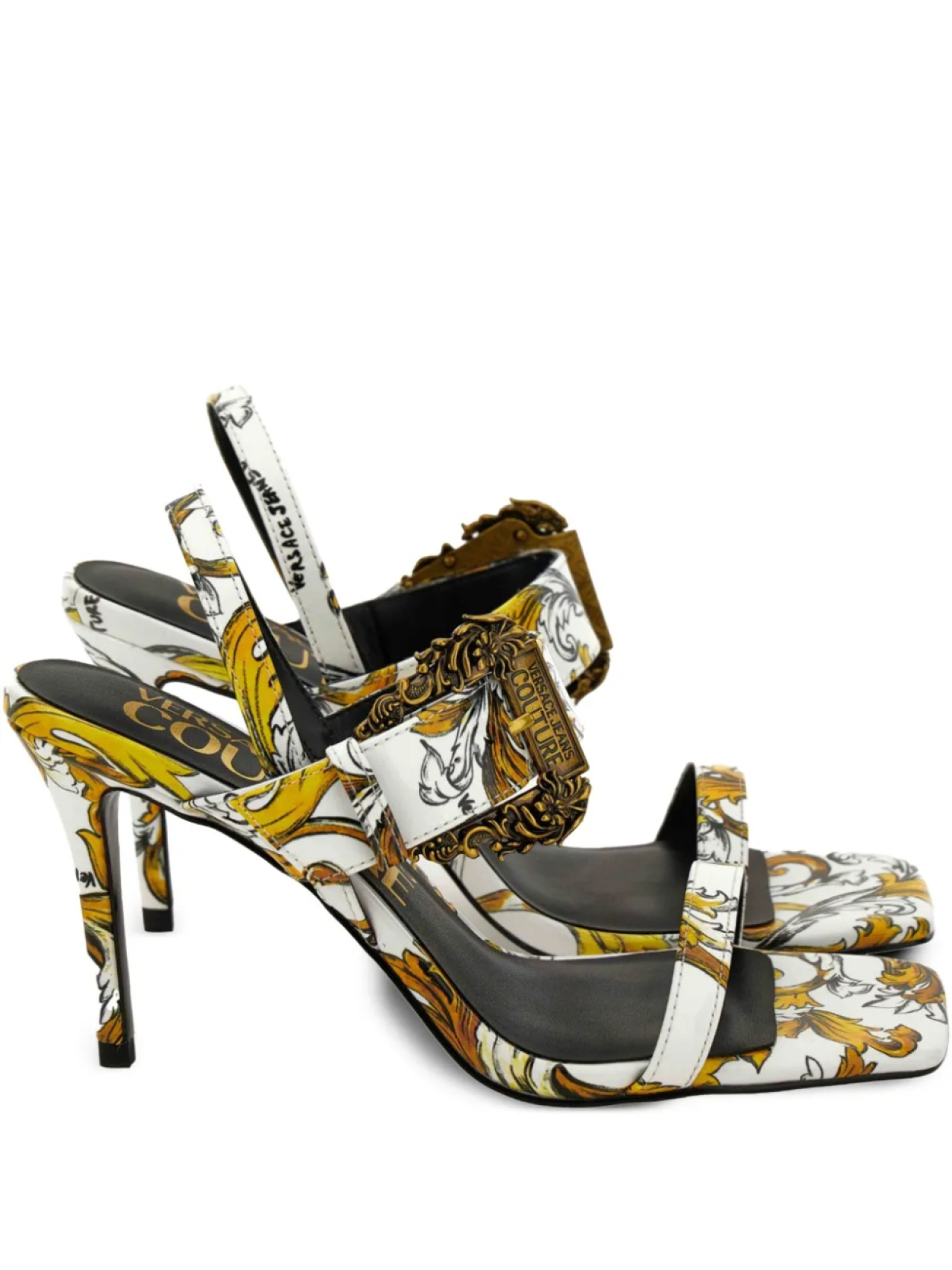 Versace Jeans Couture босоножки Emily 85, белый