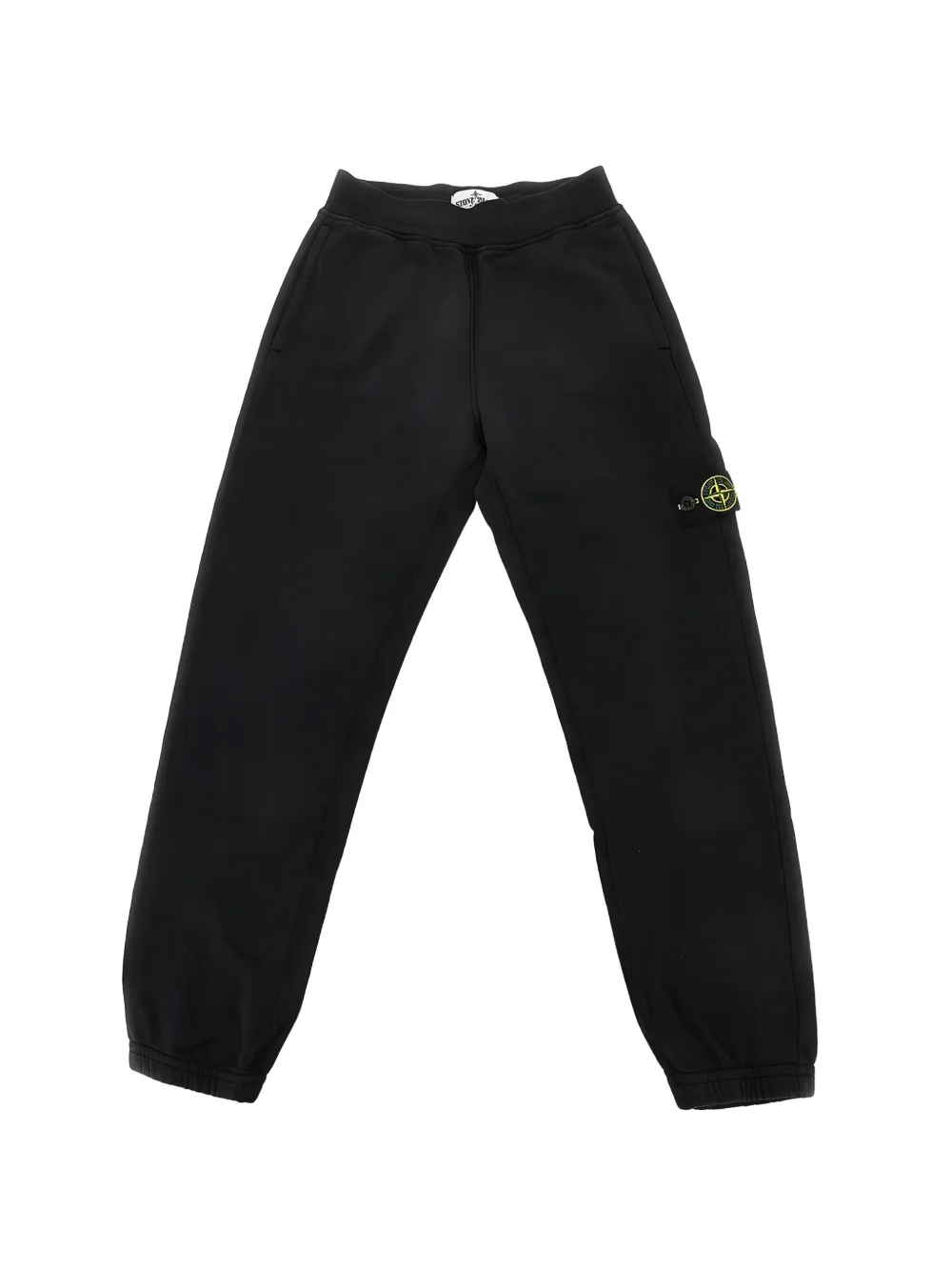 

Спортивные брюки с нашивкой-логотипом Stone Island Junior, черный