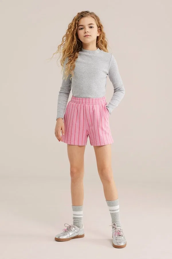 Шорты We Fashion, Light Pink — фото 2