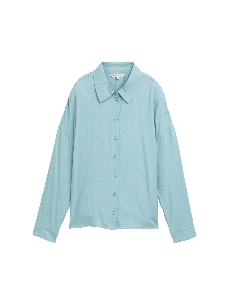 

Рубашка TOM TAILOR DENIM Blouse, светло-синий