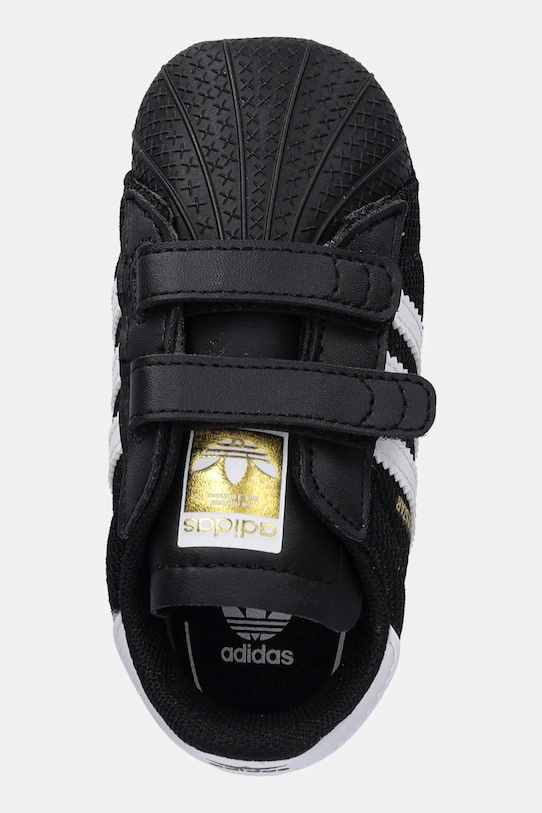Детские кроссовки SUPERSTAR Adidas Originals, черный — фото 4