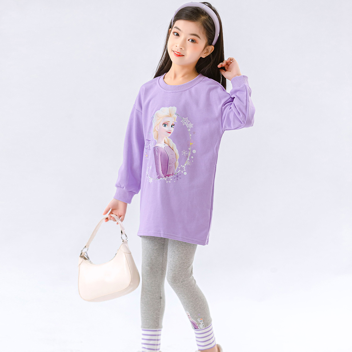 Disney Повседневная спортивная одежда Purple для детей 3-7 лет — фото 4