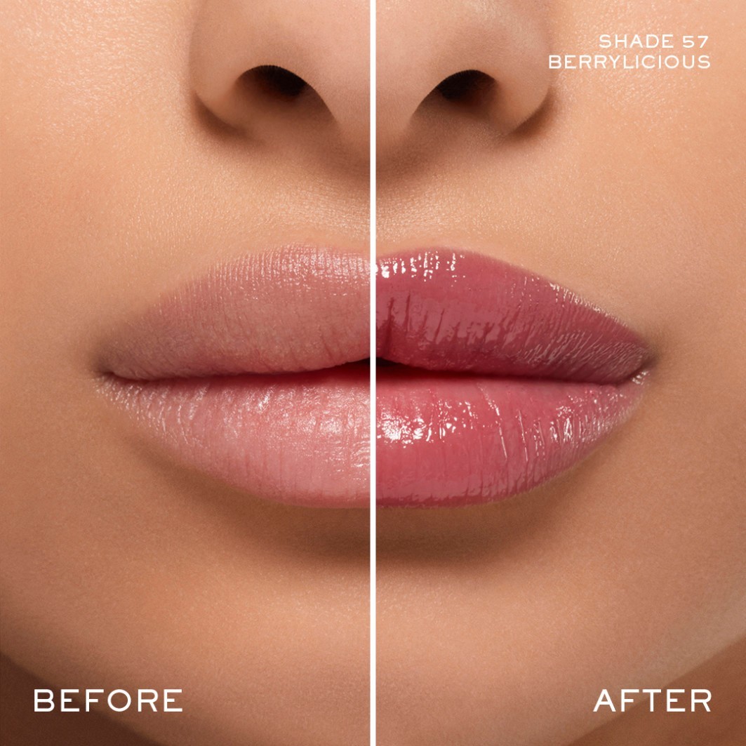 Бальзам для губ squalane-12 butterglow Lancome, 57 - berrylicious, вес 3 гр. — фото 2