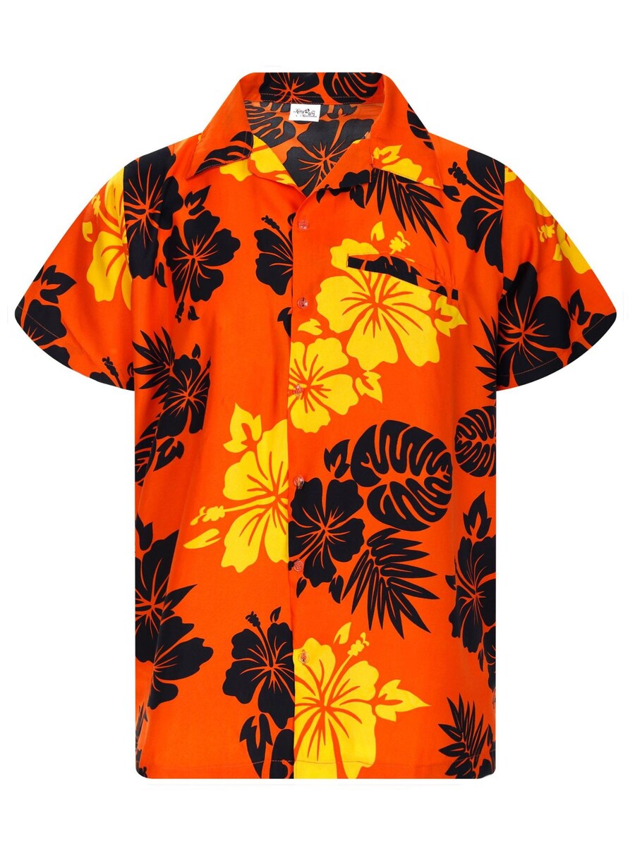 

Рубашка King Kameha Mono Hibiscus, оранжевый