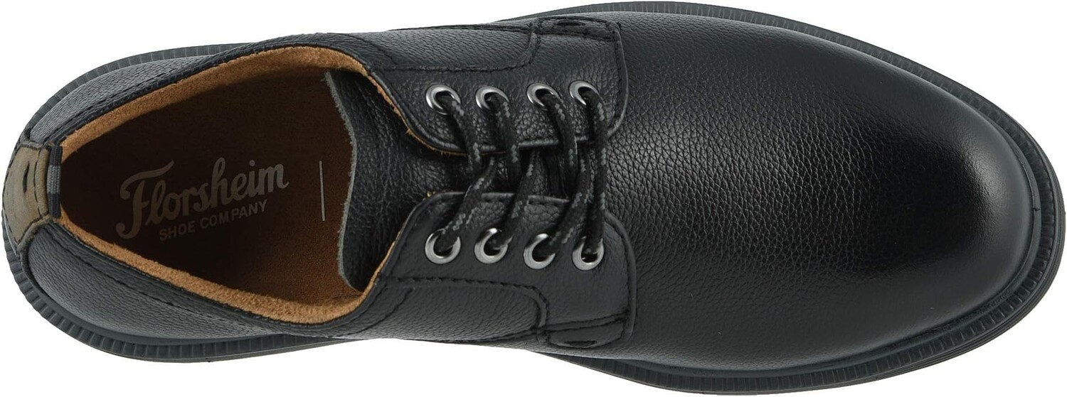 Оксфорды Supacush Plain Toe Ox, Jr. Florsheim, цвет Black Milled/Black Sole — фото 2