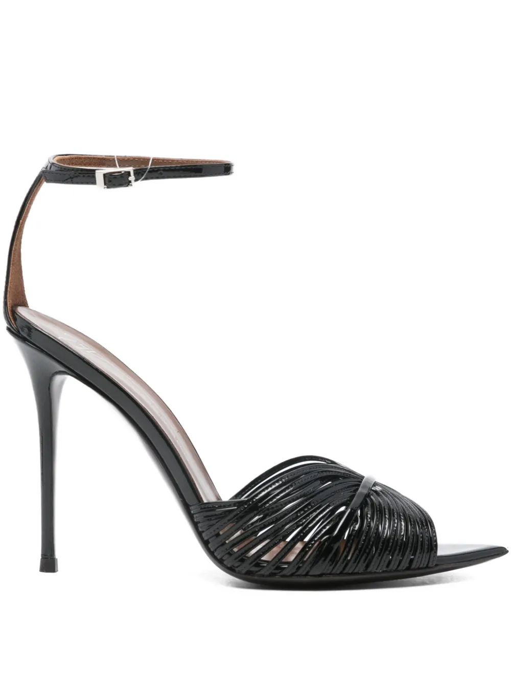 Босоножки Intriigo Shell 105 Giuseppe Zanotti, черный