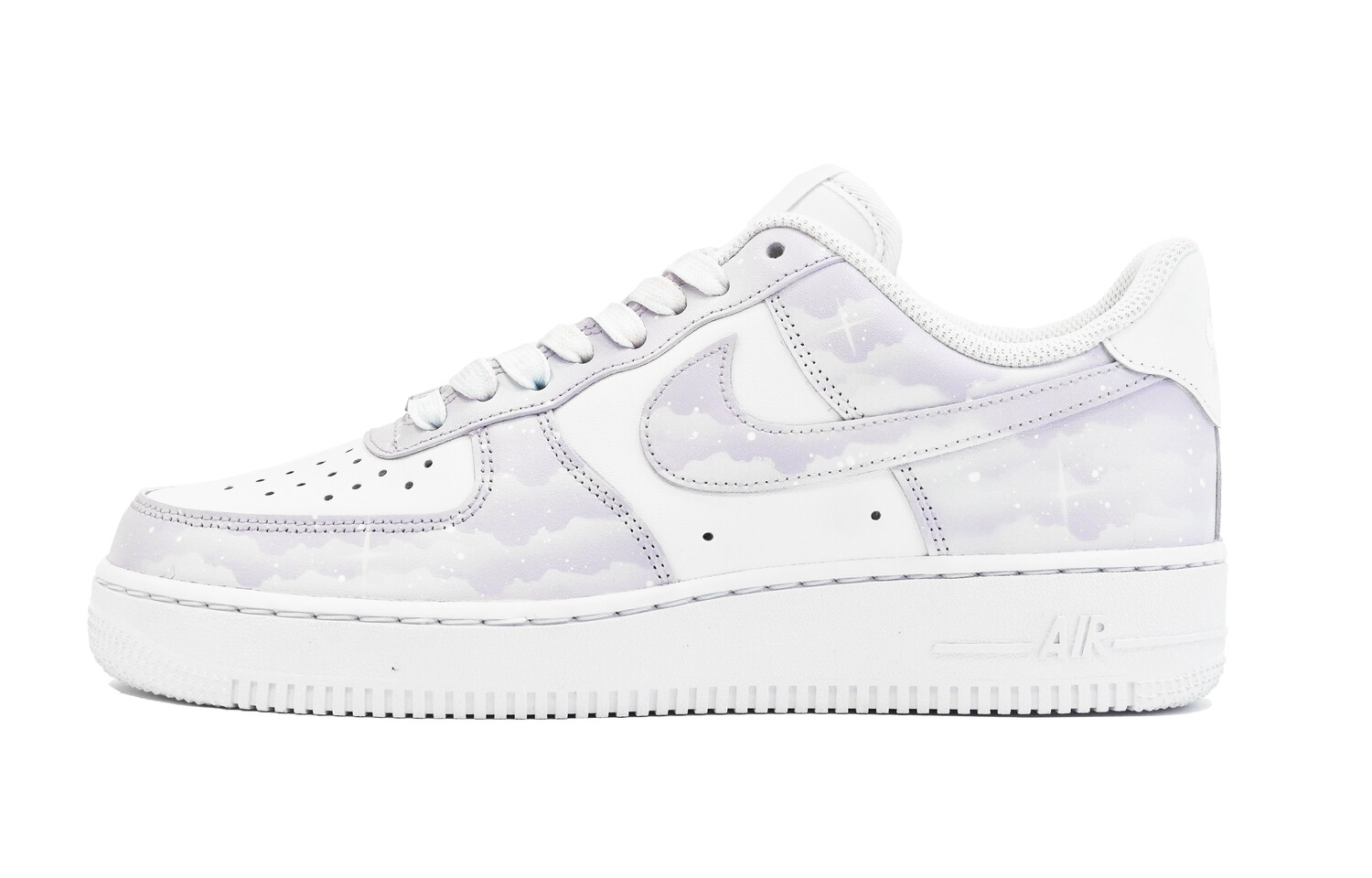 

Кроссовки Nike Air Force 1 Skateboard Shoes Women's Low-Top Purple