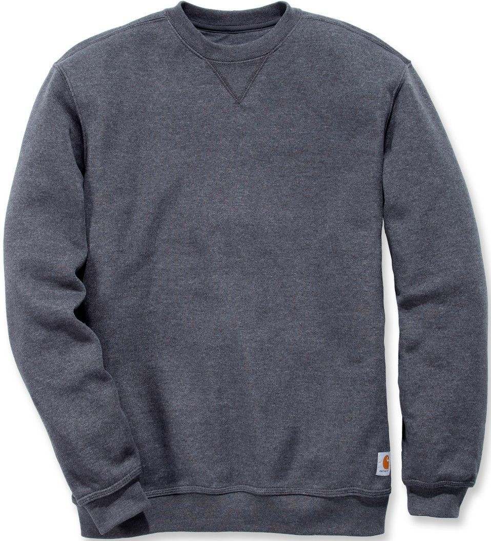 

Толстовка Carhartt Midweight Crewneck Sweatshirt, темно-серый