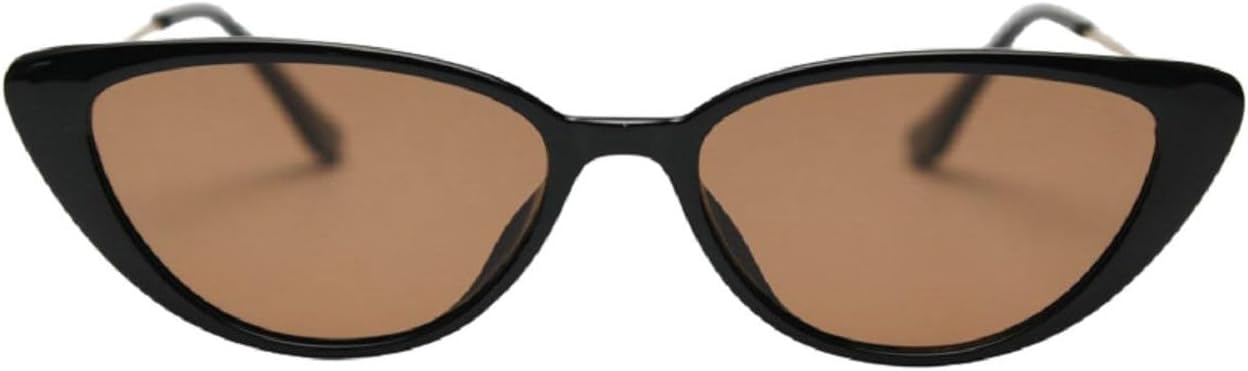 

Поляризованные женские солнцезащитные очки TR90 в стиле ретро, ​​полуметаллические, защита от УФ-излучения UV400, коричнево-зеленые, лето 2025, артикул 72383 Melrose, Black Tea