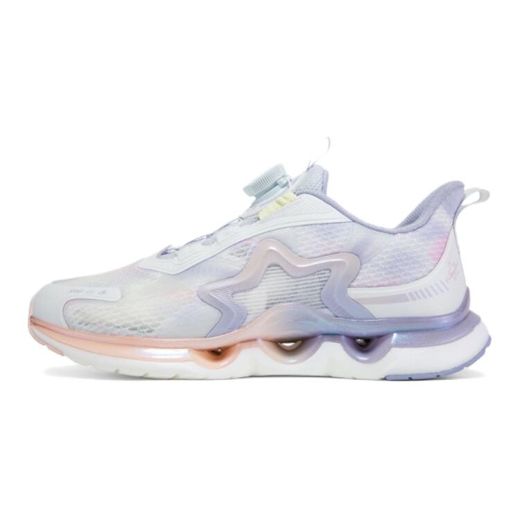 

Детские кроссовки GS Low-top Белые/Снежно-фиолетовые Xtep, фиолетовый
