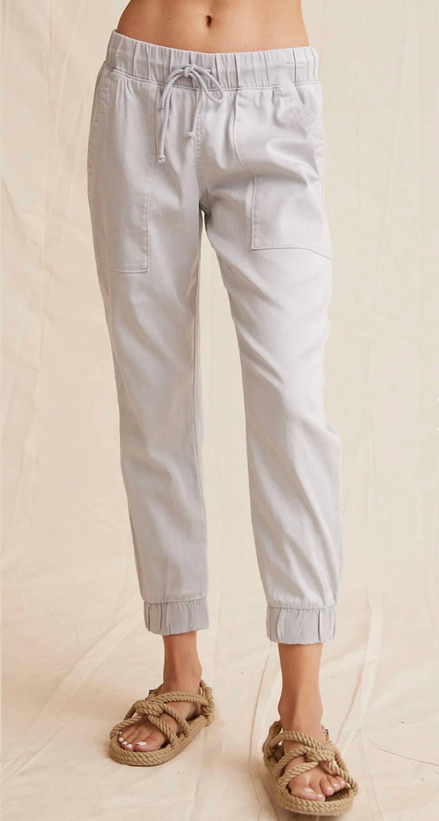 

Челси карманные джоггеры в цвете туманное небо Bella Dahl, Foggy Sky