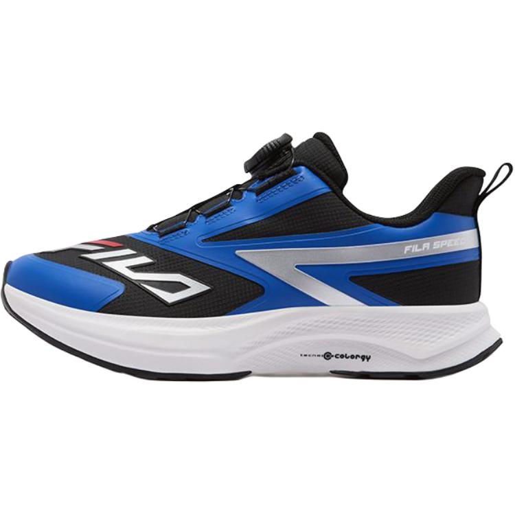 

Performance FPH ткань устойчивая к истиранию упругая дышащая низкие детские кроссовки для бега Kids' FILA KIDS, черный/синий stone синий-fbb