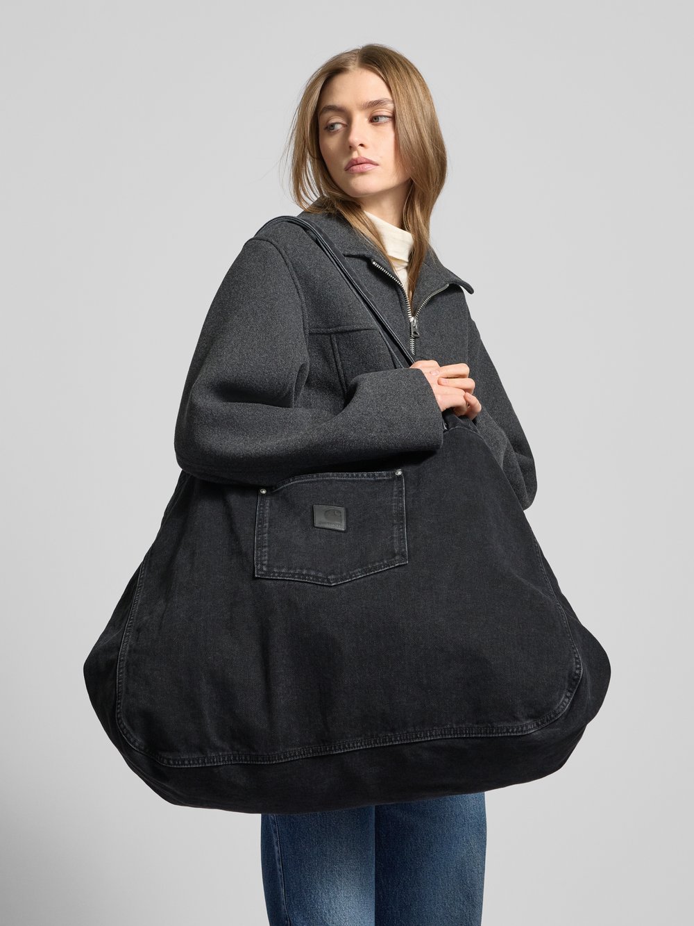 

Сумка в стиле деним, модель «Rivet» Carhartt Work In Progress, черный