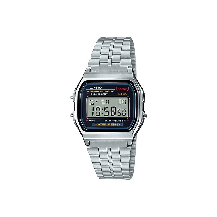 

CASIO Часы Men VINTAGE Series Silver Watch A159WA-N1