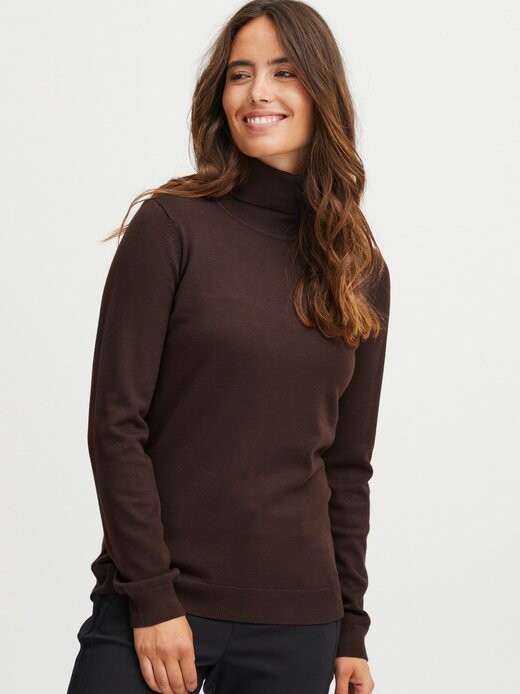 

Вязаная кофта Fransa, коричневый