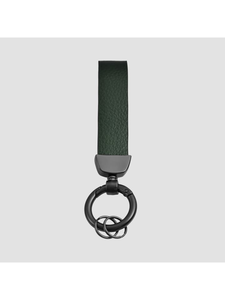 

Adeliás Универсальный кулон - кожаный брелок для ключей зеленого цвета