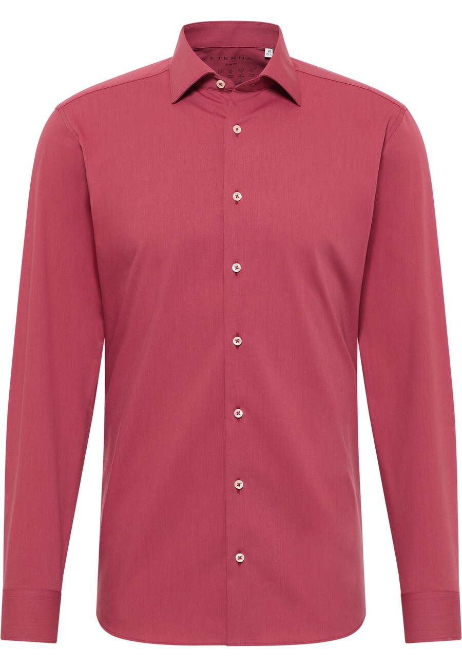 

Рубашка делового кроя Slim Fit ETERNA, красный