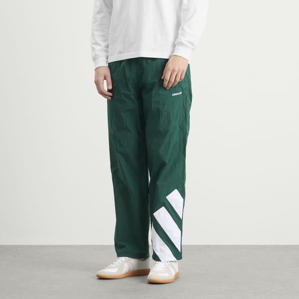 Спортивные штаны Adidas, collegiate зеленый & белый — фото 2