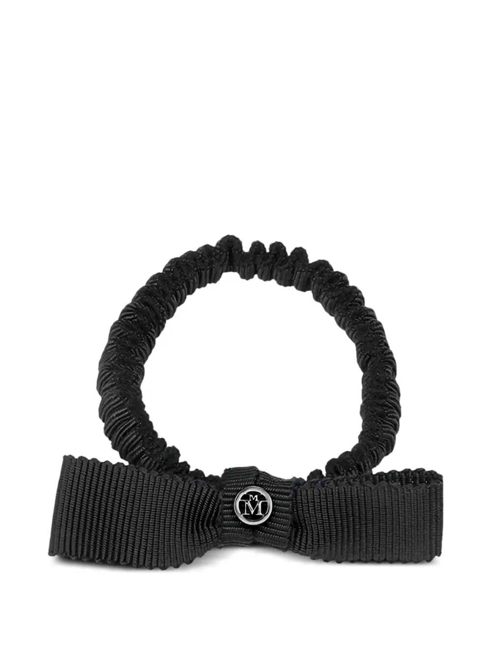 

Резинка для волос Maddy с бантом Maison Michel, черный