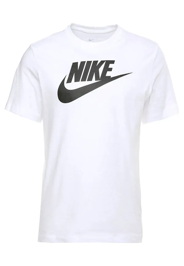 Футболка с принтом tee icon futura Nike Sportswear, White/Black — фото 4