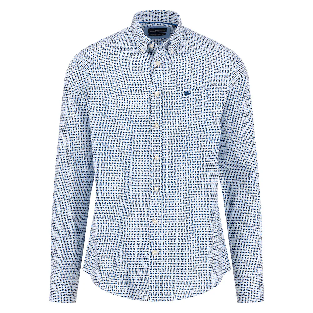 

Рубашка Fynch Hatton Colorful Combi Prints, синий