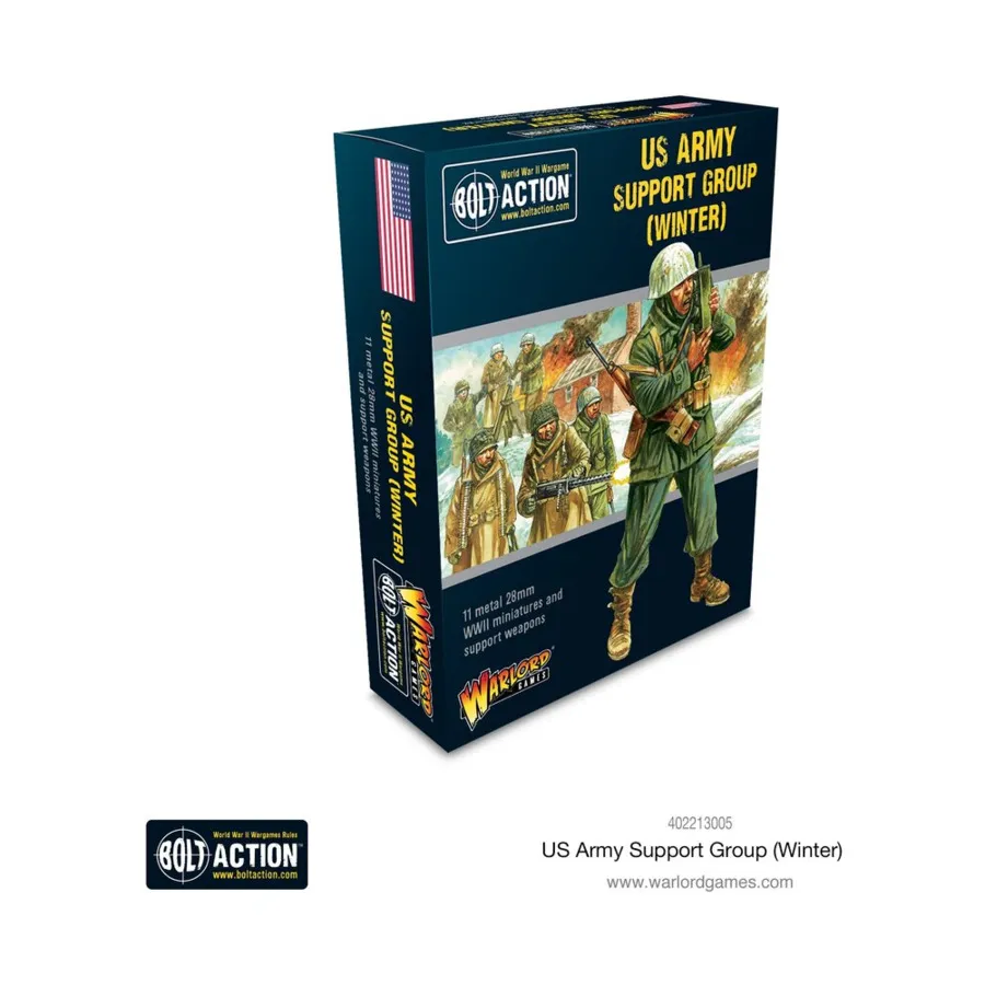 

Группа поддержки (зима), Bolt Action - US Army (28mm)