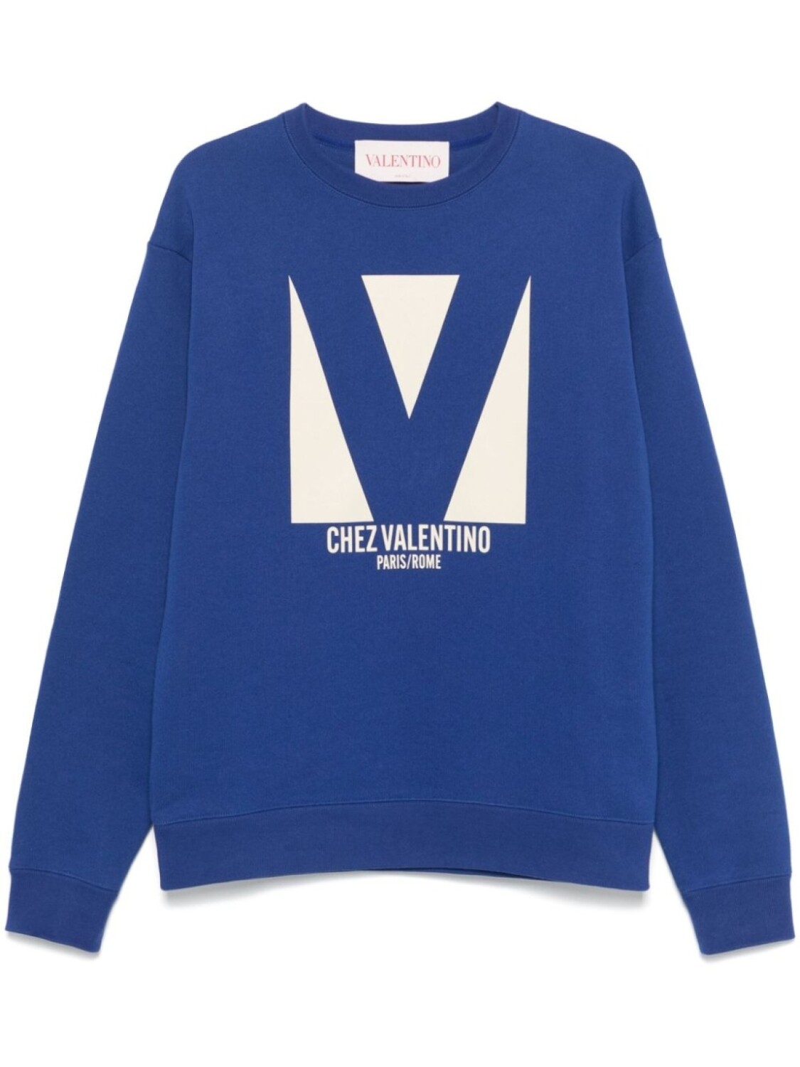 

Толстовка с принтом Chez Valentino Valentino Garavani, синий