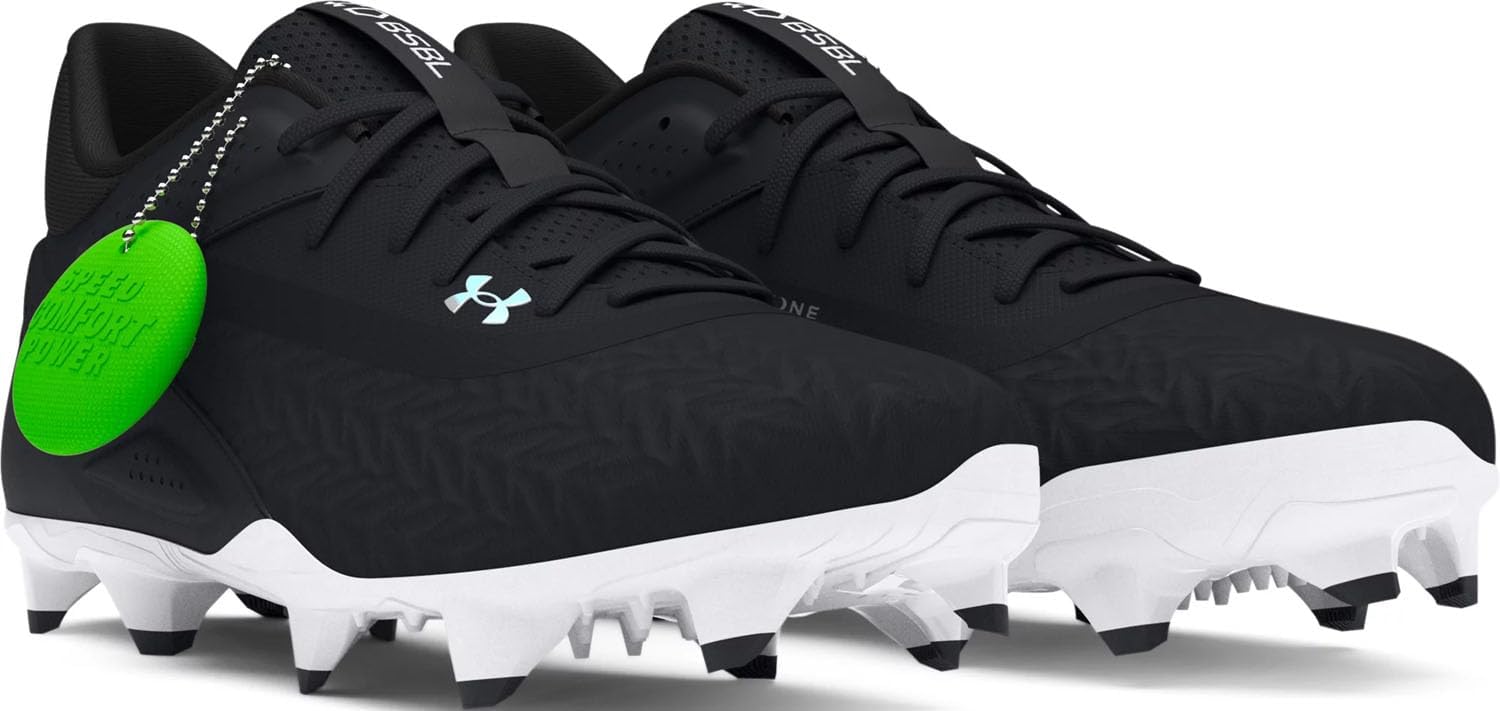 Under Armour мужские кроссовки Yard Mt TPU 3.0, (001) Black/Black/White — фото 4