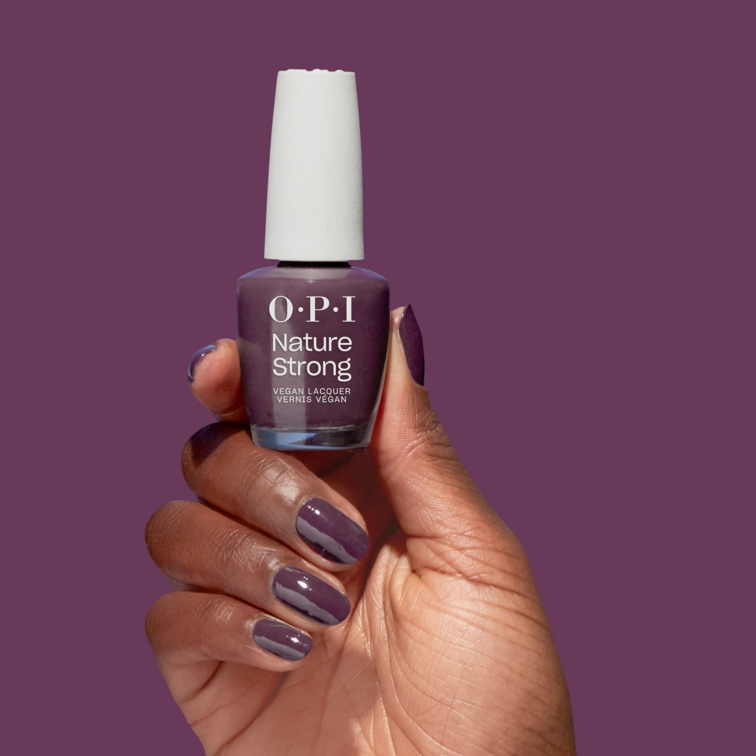 Лак для ногтей nature strong vegan Opi, nat023 - nat - eco-maniac, объем 15 мл — фото 4