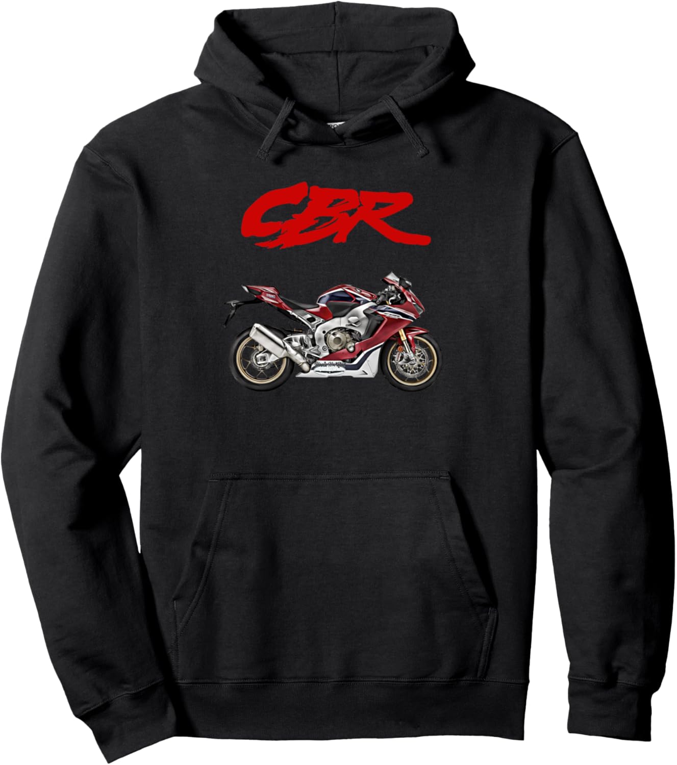 

Толстовка CBR, черная Show More Custom Motocycle And Racing Bike Design