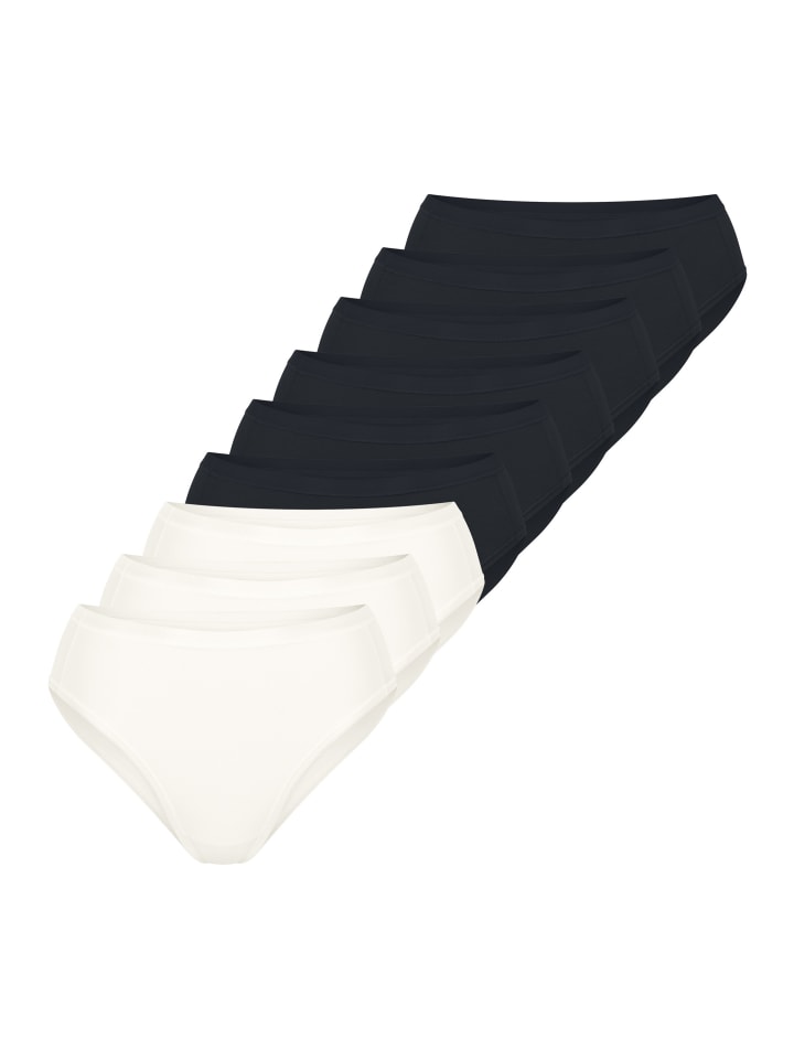 

Sloggi Трусы Tai Slip GO Daily Cotton in Schwarz / weiß