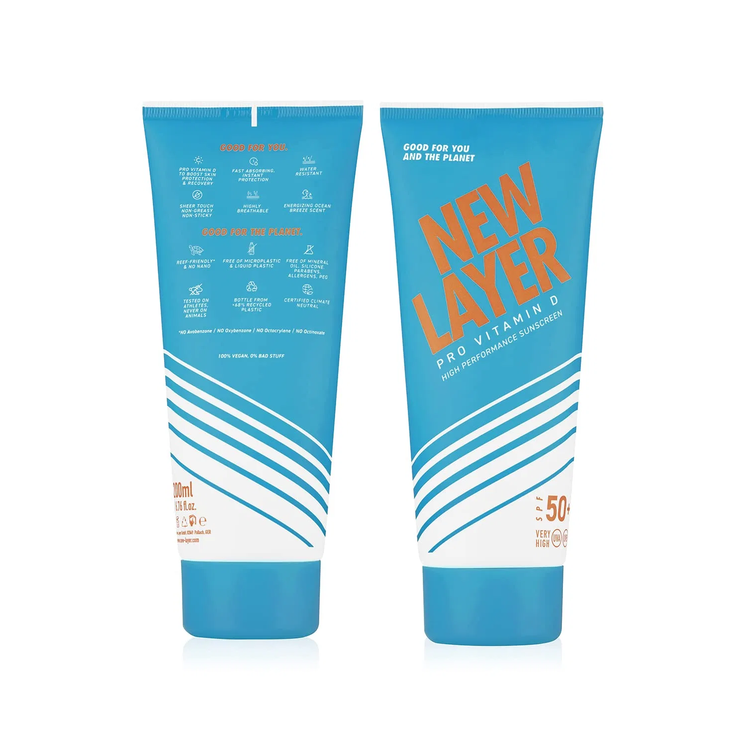 Солнцезащитный крем «Sun Cream SPF 50+ Pro Vitamin D» от NEW LAYER New Layer — фото 2
