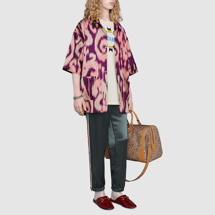 Повседневные брюки мужские темно-серые Gucci, темно-серый — фото 2