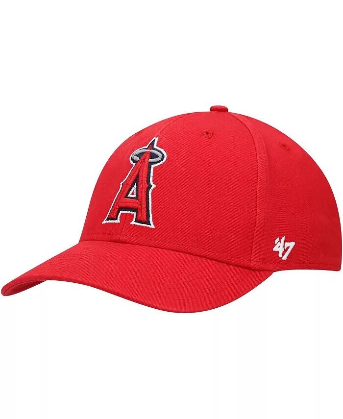 

Мужская красная регулируемая кепка Los Angeles Angels Legend Mvp '47 '47 Brand, красный
