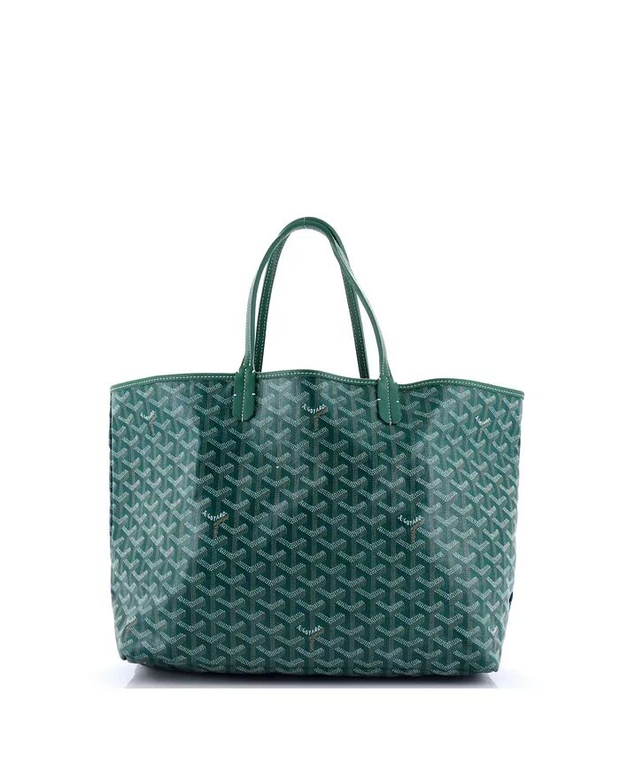 

Сумка-тоут PM Saint Louis из покрытого холста Pre-Owned Goyard, зеленый