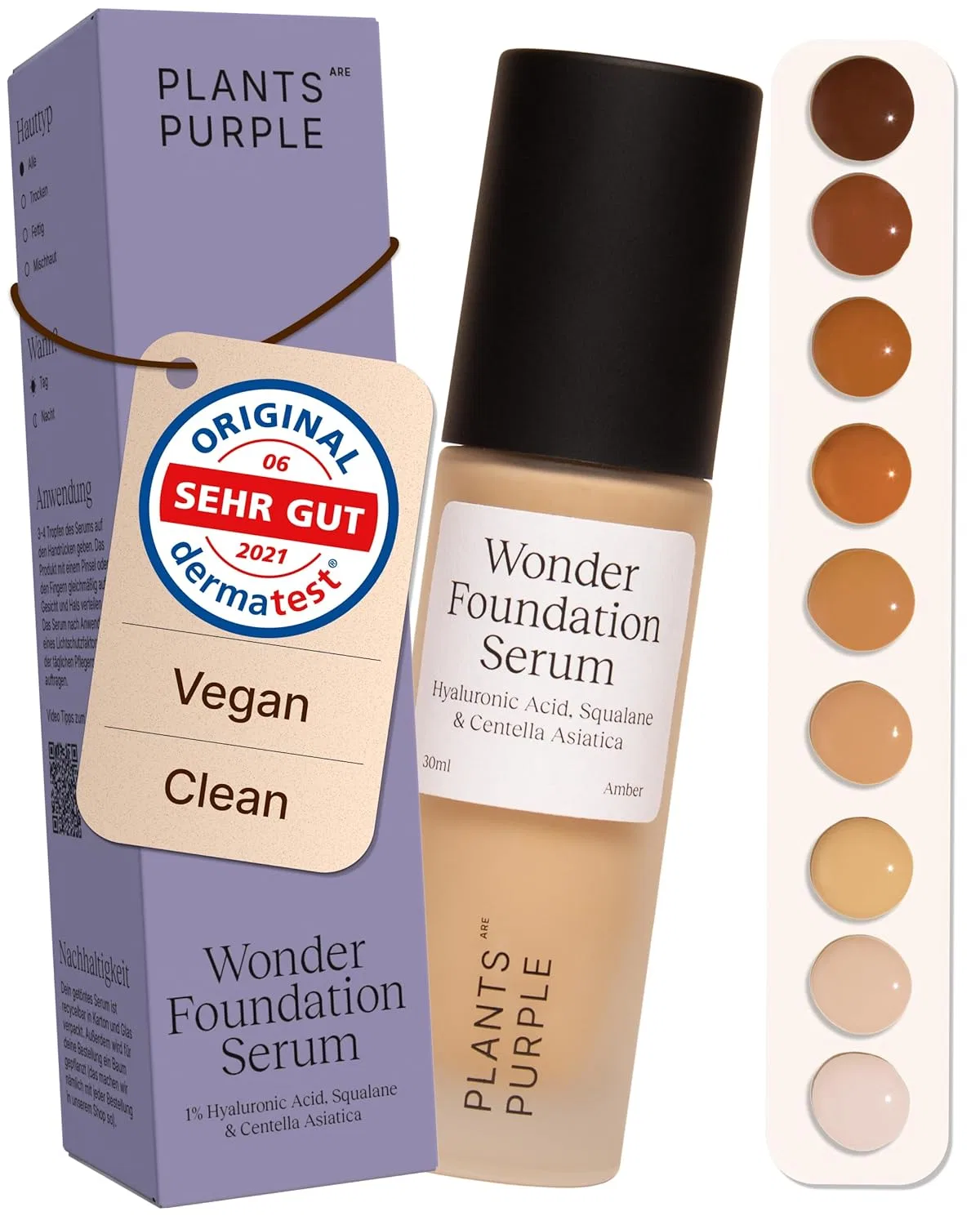 Сыворотка Plants Are Purple — Тональная «Wonder Foundation Serum» от , Amber