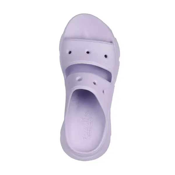 Тапочки foamies max cushioning 'purple' Skechers, фиолетовый — фото 3