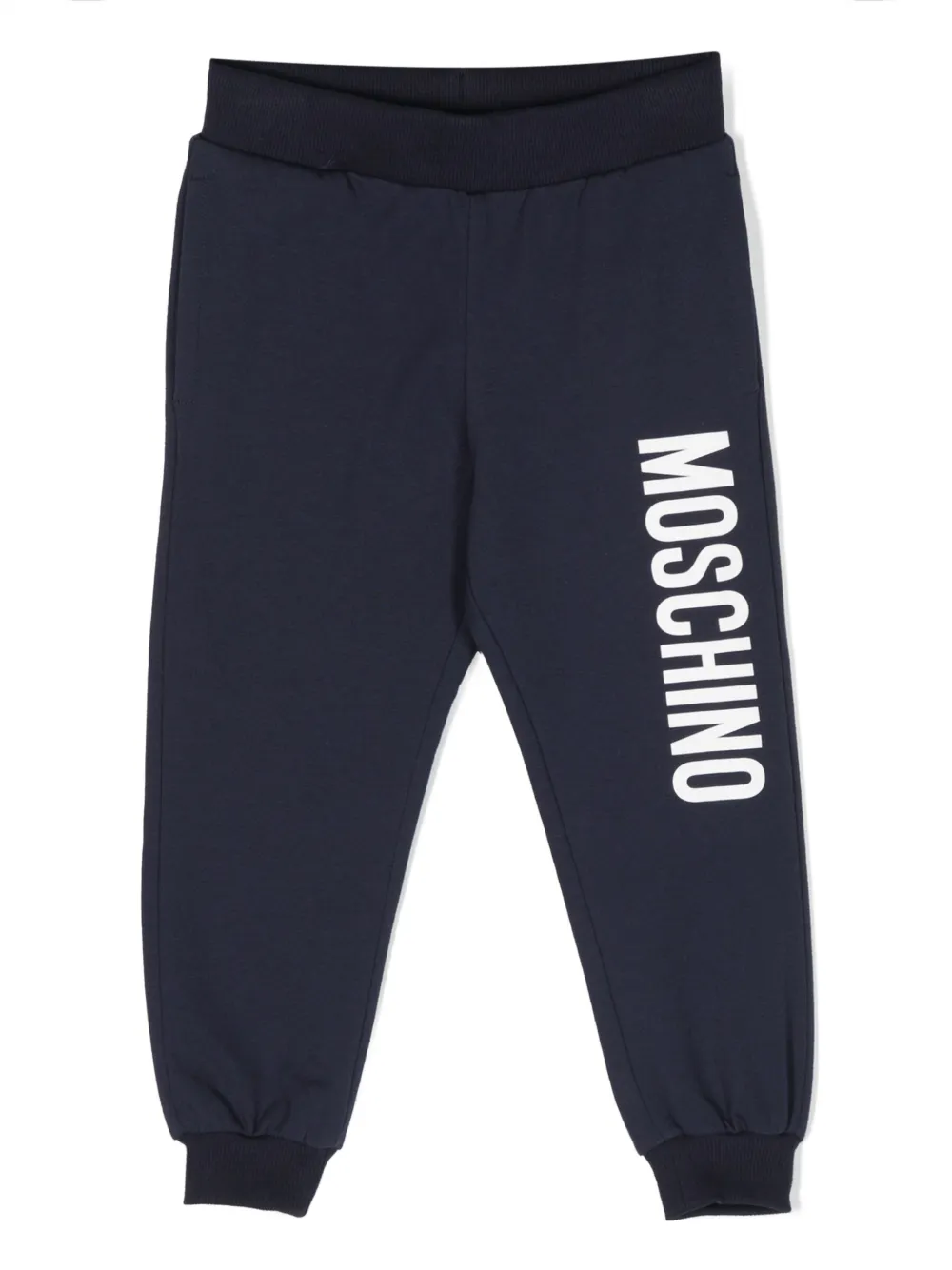 

Спортивные брюки с логотипом Moschino Kids, синий