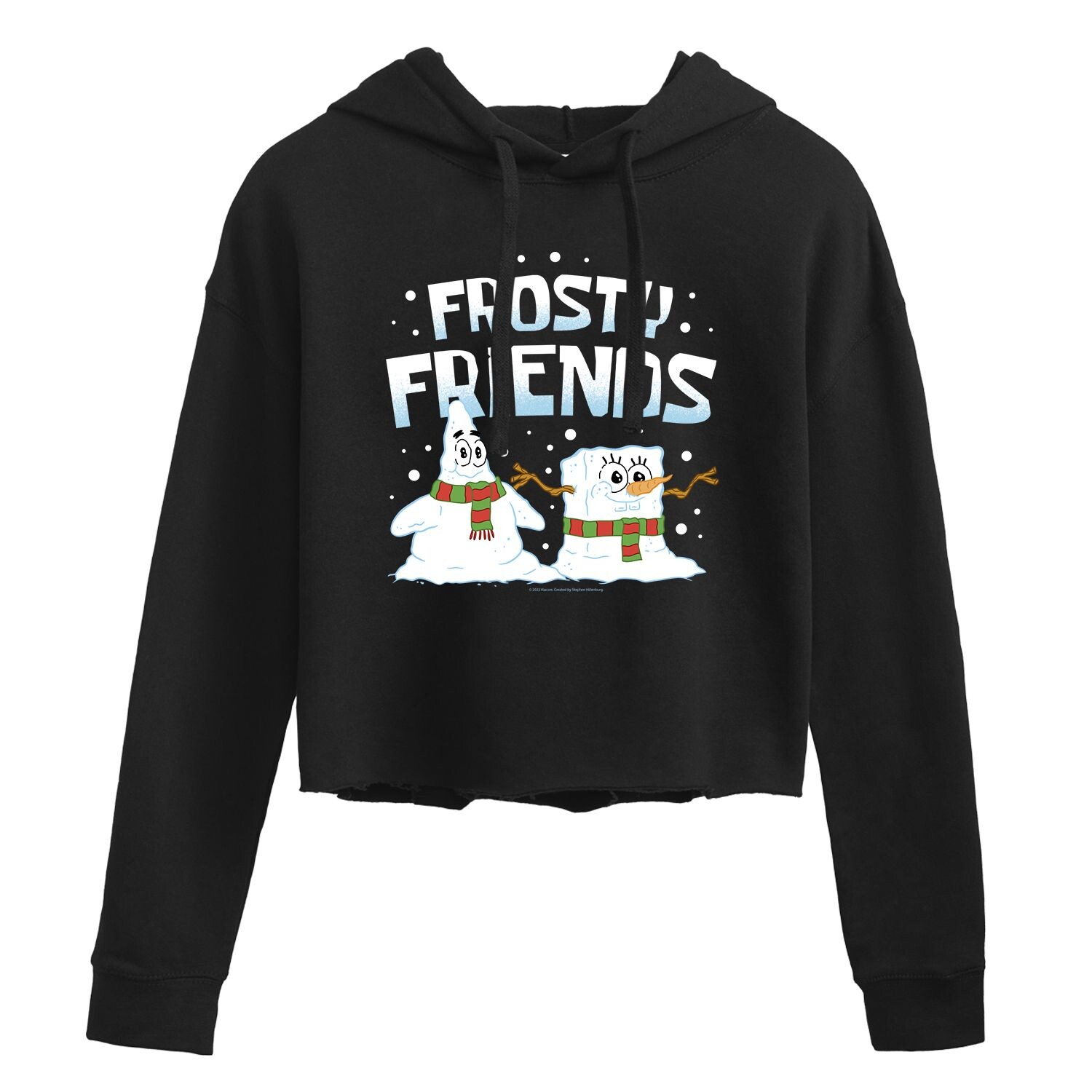 

Худи с рисунком SpongeBob Frosty Friends Licensed Character, черный