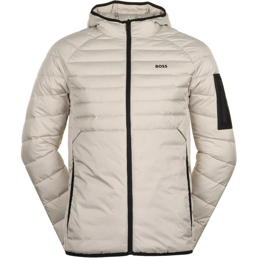 

HUGO BOSS Куртка мужская, светло-бежевая, Бежевый, HUGO BOSS Куртка мужская, светло-бежевая