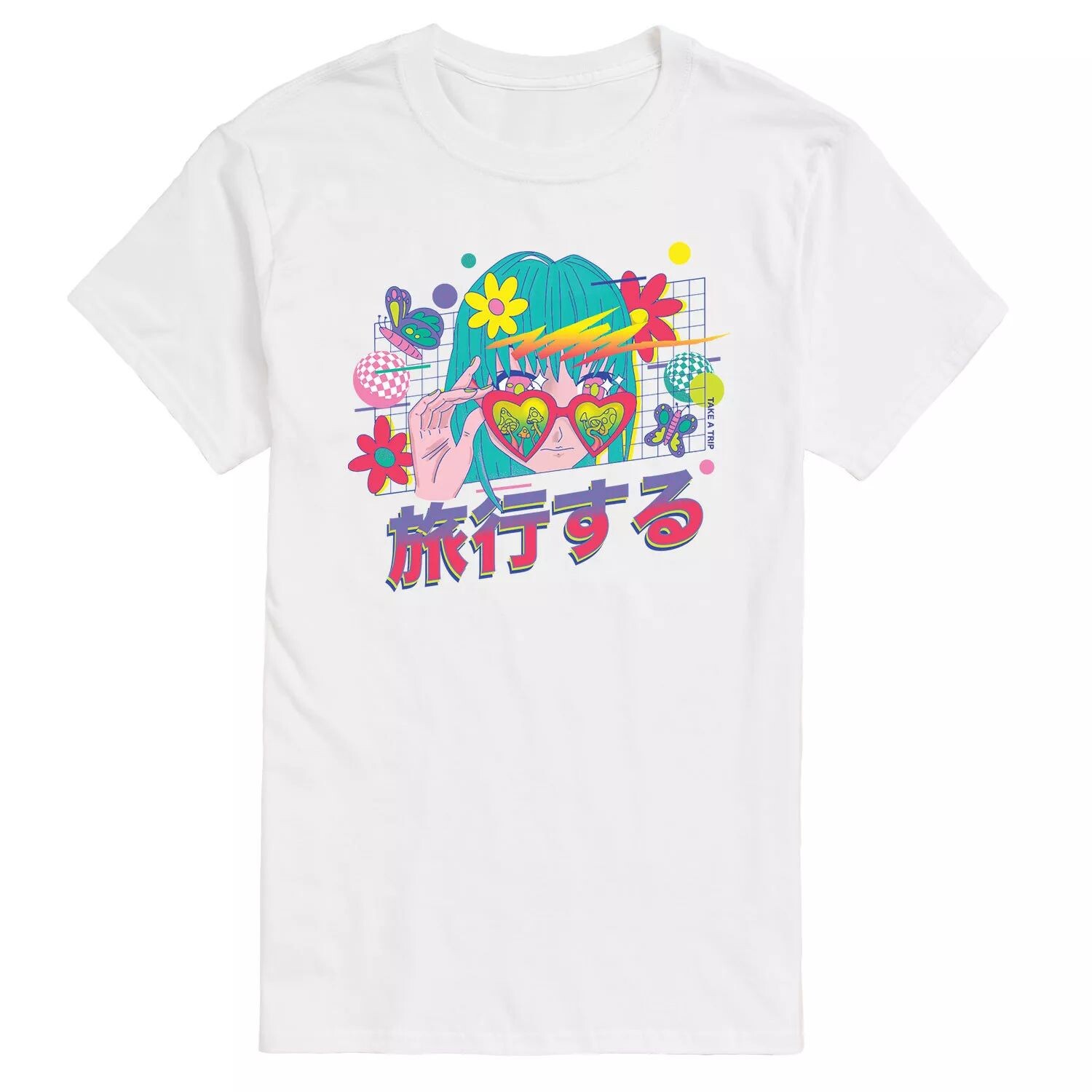

Мужская футболка аниме Take A Trip Licensed Character