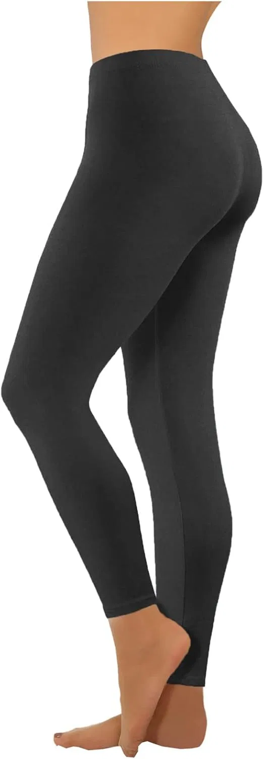 Женские капри с высокой талией, Solid, 02-black