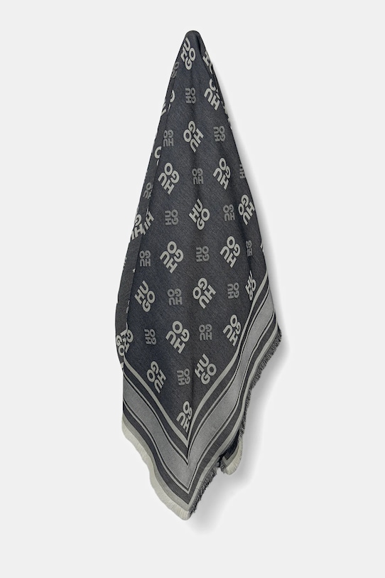 

Шарф алиина HUGO, темно-синий