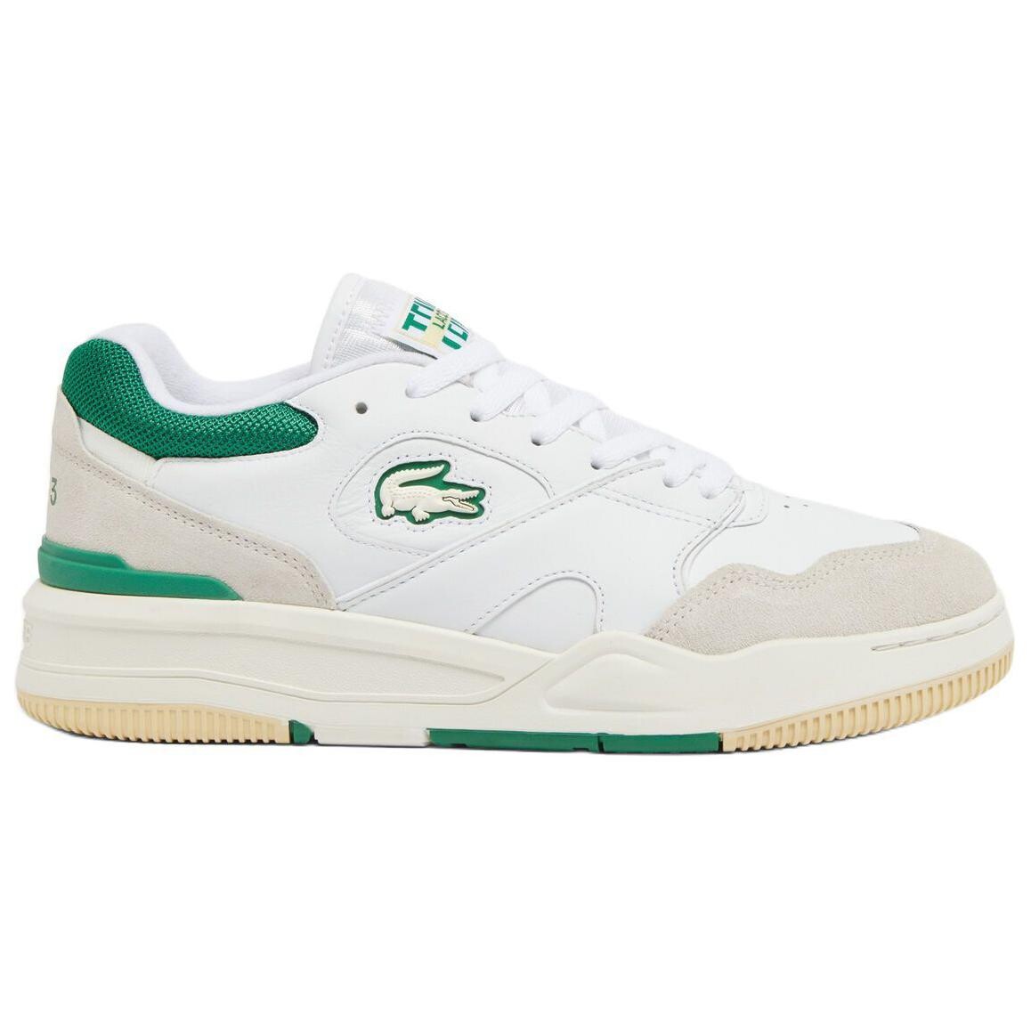 Кеды мужские, обувь для скейтбординга низкая белый Lacoste — фото 2