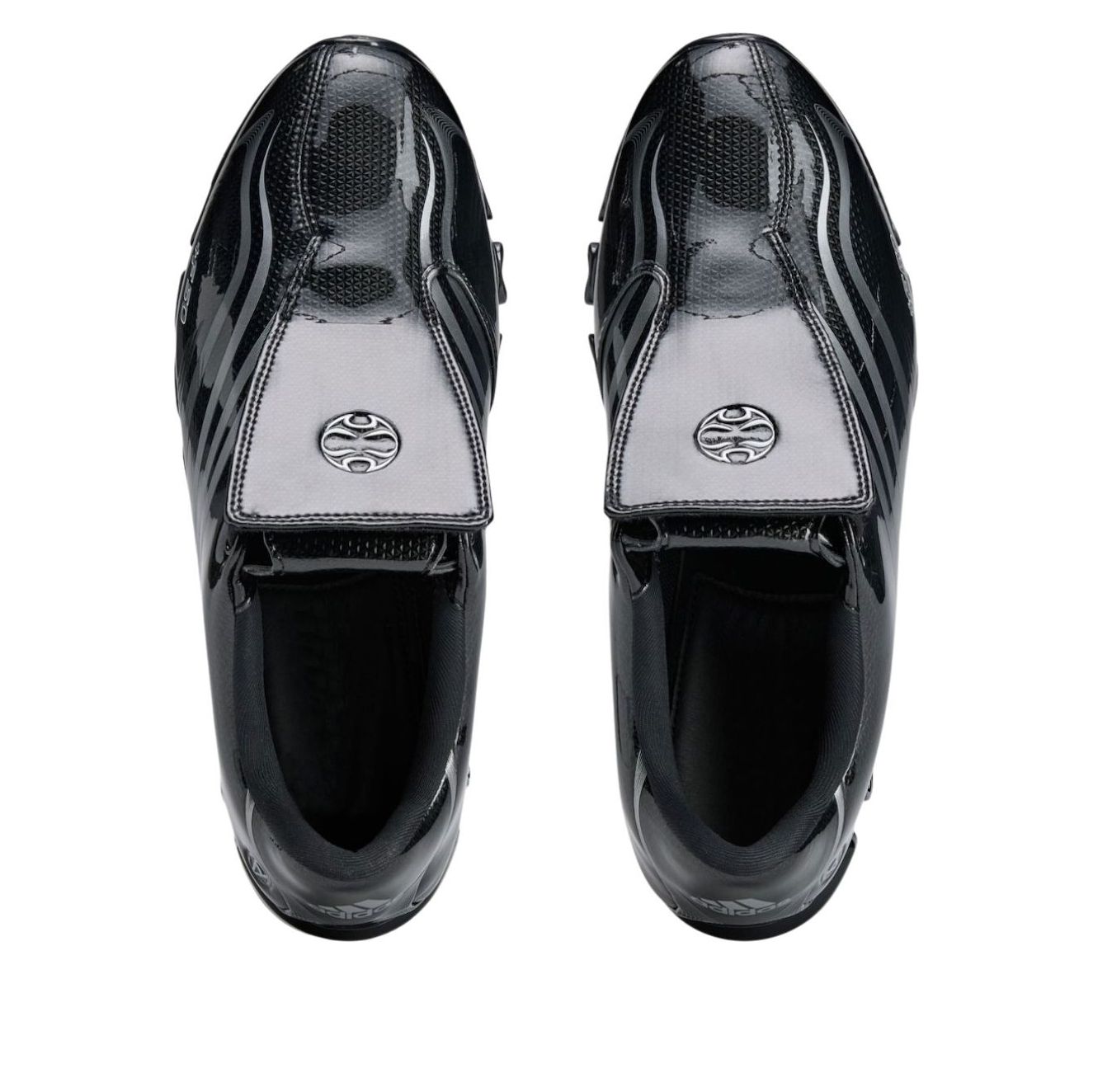 Adidas x Slam Jam F50 Megaride 'Black Metallic Silver' — фото 4