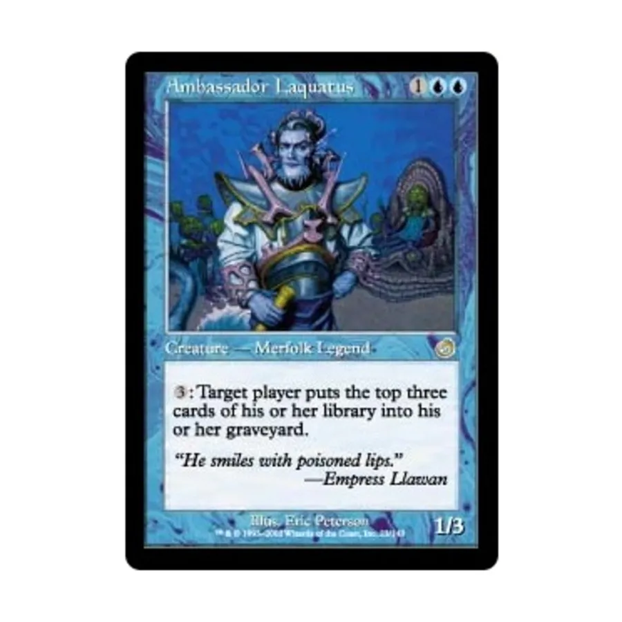 

CCG Посол Лакватус (справа), MTG - Torment
